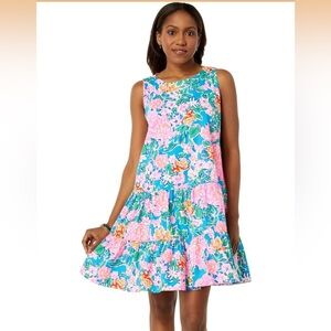 Lilly Pulitzer Trina Multicolor Floral Dress
